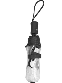 Zakparaplu "Dog Printed" Transparant/zwart - Ø 98 Cm -Gstar Kleding Winkel susino zakparaplu dog printed transparant zwart o 98 cm 2