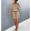 Jumpsuit Beige -Gstar Kleding Winkel sweet summer jumpsuit beige