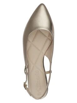 Tamaris Slingballerinas Goudkleurig -Gstar Kleding Winkel tamaris slingballerinas goudkleurig 3