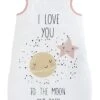 Slaapzak "Love To The Moon" Wit/meerkleurig -Gstar Kleding Winkel tanuki slaapzak love to the moon wit meerkleurig