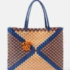 Handtas Blauw/oranje - (L)42 X (B)52 Cm -Gstar Kleding Winkel tatuum handtas blauw oranje l 42 x b 52 cm