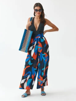 Handtas Blauw/oranje - (L)42 X (B)52 Cm -Gstar Kleding Winkel tatuum handtas blauw oranje l 42 x b 52 cm 4