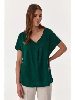 Linnen Shirt Donkergroen -Gstar Kleding Winkel tatuum linnen shirt donkergroen 2