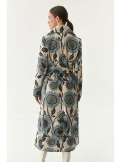 Mantel Beige/lichtblauw -Gstar Kleding Winkel tatuum mantel beige lichtblauw 2