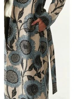 Mantel Beige/lichtblauw -Gstar Kleding Winkel tatuum mantel beige lichtblauw 4