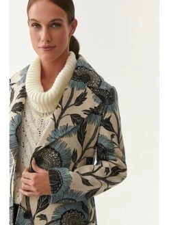 Mantel Beige/lichtblauw -Gstar Kleding Winkel tatuum mantel beige lichtblauw 5