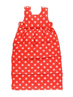 Donsslaapzak "Sterren" Rood/wit -Gstar Kleding Winkel tavolinchen donsslaapzak sterren rood wit 1