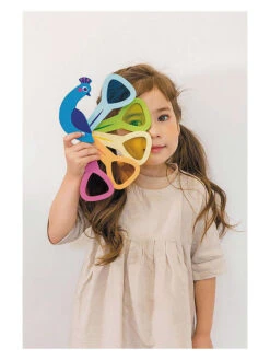 Tender Leaf Toys Speelfiguur "Pauw" - Vanaf 18 Maanden -Gstar Kleding Winkel tender leaf toys speelfiguur pauw vanaf 18 maanden 4