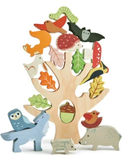 Tender Leaf Toys Stapelset "Bos" - Vanaf 18 Maanden