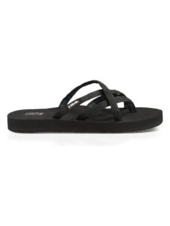 Teva Teenslippers "Olowahu" Zwart -Gstar Kleding Winkel teva teenslippers olowahu zwart 1
