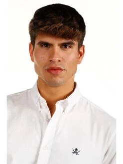 Blouse "Oxford" - Regular Fit - Wit -Gstar Kleding Winkel the time of bocha blouse oxford regular fit wit 2