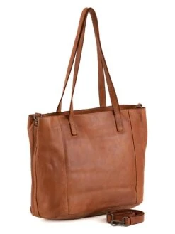 Leren Schoudertas Cognackleurig - (B)29 X (H)24 X (D)15 Cm -Gstar Kleding Winkel the trend leren schoudertas cognackleurig b 29 x h 24 x d 15 cm 1