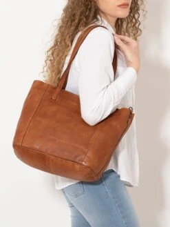 Leren Schoudertas Cognackleurig - (B)29 X (H)24 X (D)15 Cm -Gstar Kleding Winkel the trend leren schoudertas cognackleurig b 29 x h 24 x d 15 cm 4