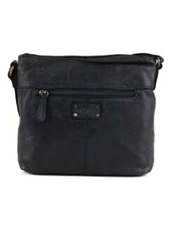 Leren Schoudertas Donkerblauw - (B)24 X (H)21 X (D)7 Cm -Gstar Kleding Winkel the trend leren schoudertas donkerblauw b 24 x h 21 x d 7 cm 2