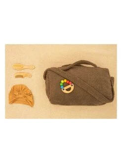 Luiertas Bruin - (B)48 X (H)25 X (D)13 Cm -Gstar Kleding Winkel the wild hug luiertas bruin b 48 x h 25 x d 13 cm 1