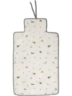 Verschoonmatje "Dino" Crème/grijs - (L)60 X (B)40 Cm -Gstar Kleding Winkel the wild hug verschoonmatje dino creme grijs l 60 x b 40 cm 1