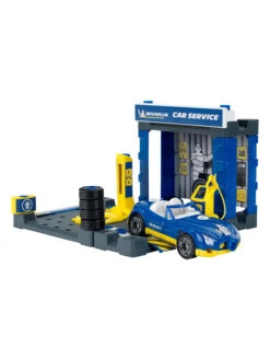 Theo Klein Servicestation "Michelin" Met Accessoires - Vanaf 3 Jaar