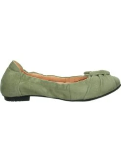 Think! Leren Ballerina's "Balla" Groen -Gstar Kleding Winkel think leren ballerinas balla groen 4