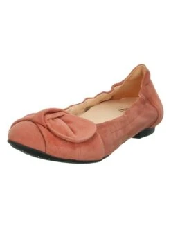 Think! Leren Ballerina's "Balla" Oudroze -Gstar Kleding Winkel think leren ballerinas balla oudroze 1