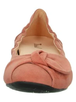 Think! Leren Ballerina's "Balla" Oudroze -Gstar Kleding Winkel think leren ballerinas balla oudroze 2