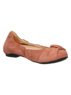 Think! Leren Ballerina's "Balla" Oudroze -Gstar Kleding Winkel think leren ballerinas balla oudroze 3