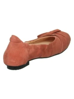 Think! Leren Ballerina's "Balla" Oudroze -Gstar Kleding Winkel think leren ballerinas balla oudroze 5