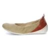 Think! Leren Ballerina's "Cugal" Beige -Gstar Kleding Winkel think leren ballerinas cugal beige