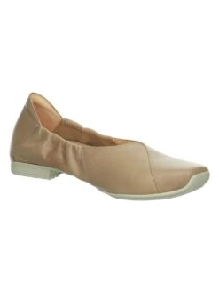 Think! Leren Ballerina's "Gaudi" Beige -Gstar Kleding Winkel think leren ballerinas gaudi beige 3