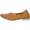 Think! Leren Ballerina's "Gaudi" Lichtbruin -Gstar Kleding Winkel think leren ballerinas gaudi lichtbruin