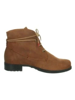 Think! Leren Enkelboots "Denk!" Lichtbruin -Gstar Kleding Winkel think leren enkelboots denk lichtbruin 1