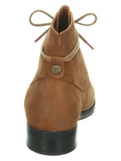 Think! Leren Enkelboots "Denk!" Lichtbruin -Gstar Kleding Winkel think leren enkelboots denk lichtbruin 2