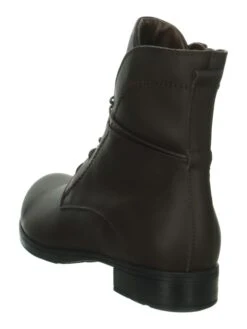 Think! Leren Enkellaarzen "Denk!" Bruin -Gstar Kleding Winkel think leren enkellaarzen denk bruin 4