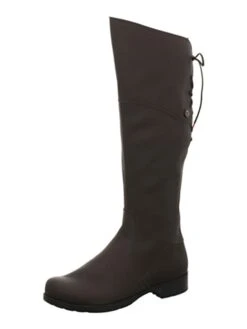 Think! Leren Laarzen "Denk!" Donkerbruin -Gstar Kleding Winkel think leren laarzen denk donkerbruin 1