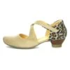 Think! Leren Pumps "Aida" Geel -Gstar Kleding Winkel think leren pumps aida geel