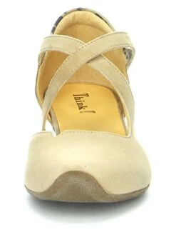 Think! Leren Pumps "Aida" Geel -Gstar Kleding Winkel think leren pumps aida geel 2