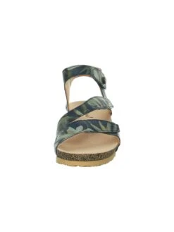 Think! Leren Sandalen "Dumia" Donkerblauw/groen -Gstar Kleding Winkel think leren sandalen dumia donkerblauw groen 2