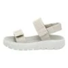 Think! Leren Sandalen "Sing" Lichtgrijs -Gstar Kleding Winkel think leren sandalen sing lichtgrijs
