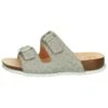 Think! Leren Slippers "Julia" Groen -Gstar Kleding Winkel think leren slippers julia groen