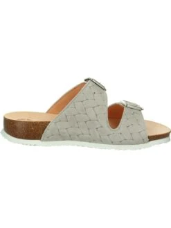 Think! Leren Slippers "Julia" Groen -Gstar Kleding Winkel think leren slippers julia groen 4
