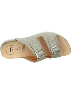 Think! Leren Slippers "Julia" Groen -Gstar Kleding Winkel think leren slippers julia groen 7