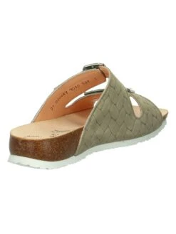 Think! Leren Slippers "Julia" Lichtgroen -Gstar Kleding Winkel think leren slippers julia lichtgroen 5