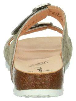 Think! Leren Slippers "Julia" Lichtgroen -Gstar Kleding Winkel think leren slippers julia lichtgroen 6