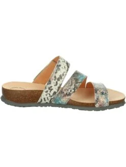 Think! Leren Slippers "Julia" Meerkleurig -Gstar Kleding Winkel think leren slippers julia meerkleurig 4