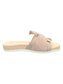 Think! Leren Slippers "Shik" Beige -Gstar Kleding Winkel think leren slippers shik beige 1
