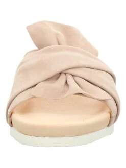 Think! Leren Slippers "Shik" Beige -Gstar Kleding Winkel think leren slippers shik beige 2