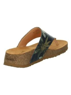 Think! Leren Teenslippers "Koak" Blauw/meerkleurig -Gstar Kleding Winkel think leren teenslippers koak blauw meerkleurig 5