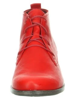 Think! Leren Veterschoenen "Agrat" Rood -Gstar Kleding Winkel think leren veterschoenen agrat rood 2