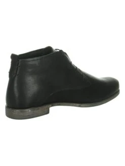 Think! Leren Veterschoenen "Agrat" Zwart -Gstar Kleding Winkel think leren veterschoenen agrat zwart 3