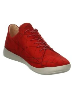 Think! Leren Veterschoenen "Duene" Rood -Gstar Kleding Winkel think leren veterschoenen duene rood 3