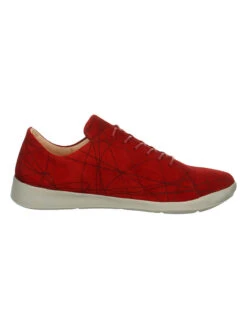 Think! Leren Veterschoenen "Duene" Rood -Gstar Kleding Winkel think leren veterschoenen duene rood 4
